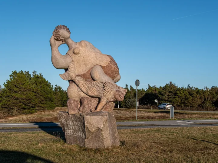 Skulpturer i Agger