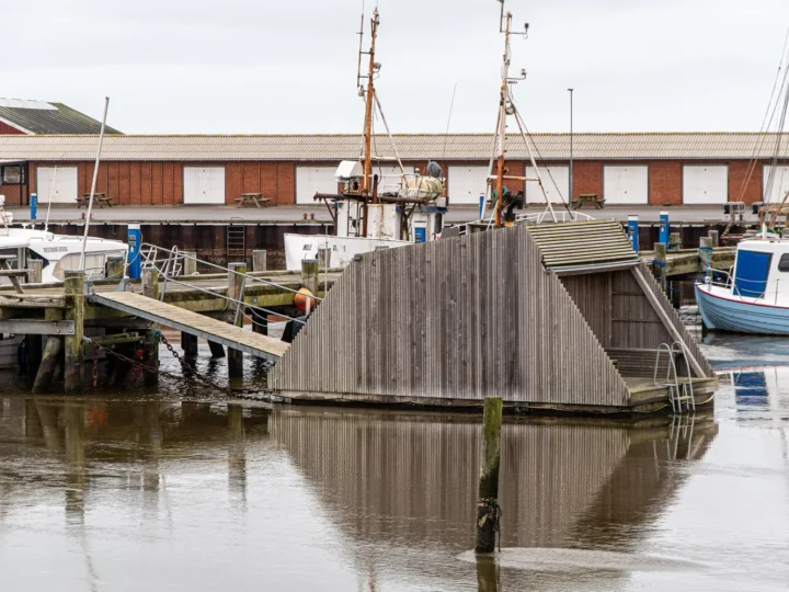 Vandshelter i Agger Havn